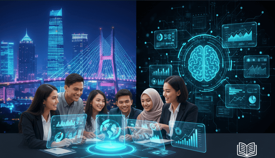 Ilustrasi cover untuk artikel Jasa Bimbingan Visualisasi Data Interaktif: Solusi untuk Skripsi dan Tesis di Surabaya